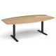 Elev8 Touch Adjustable Radial Boardroom Table 